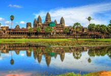 The Famous Angkor in Cambodia