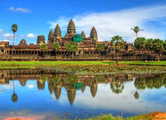 The Famous Angkor in Cambodia