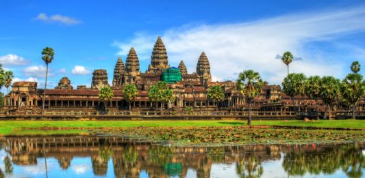 The Famous Angkor in Cambodia