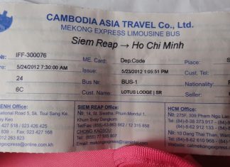 Cambodia to Vietnam by Bus