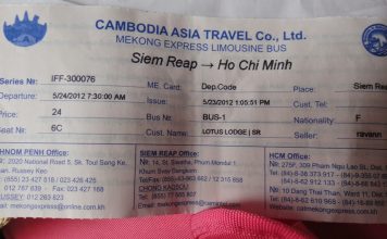 Cambodia to Vietnam by Bus