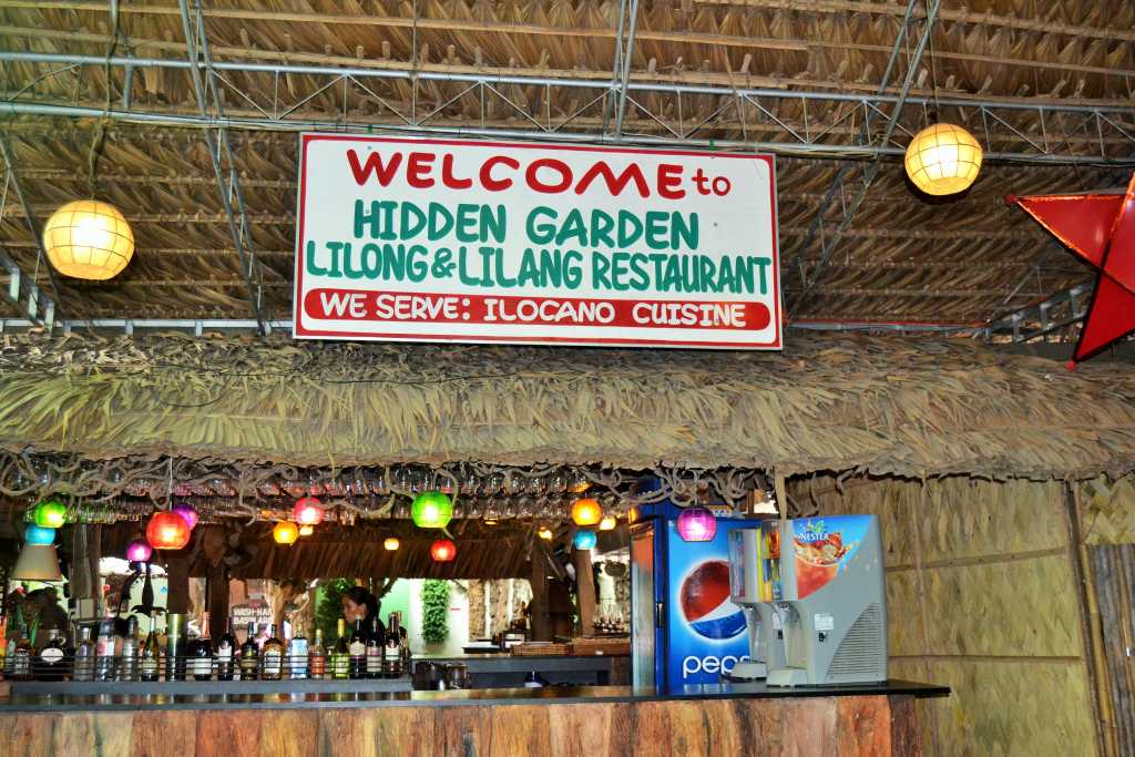 Hidden Garden Vigan restaurant
