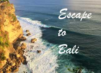 Escape to Bali, Indonesia