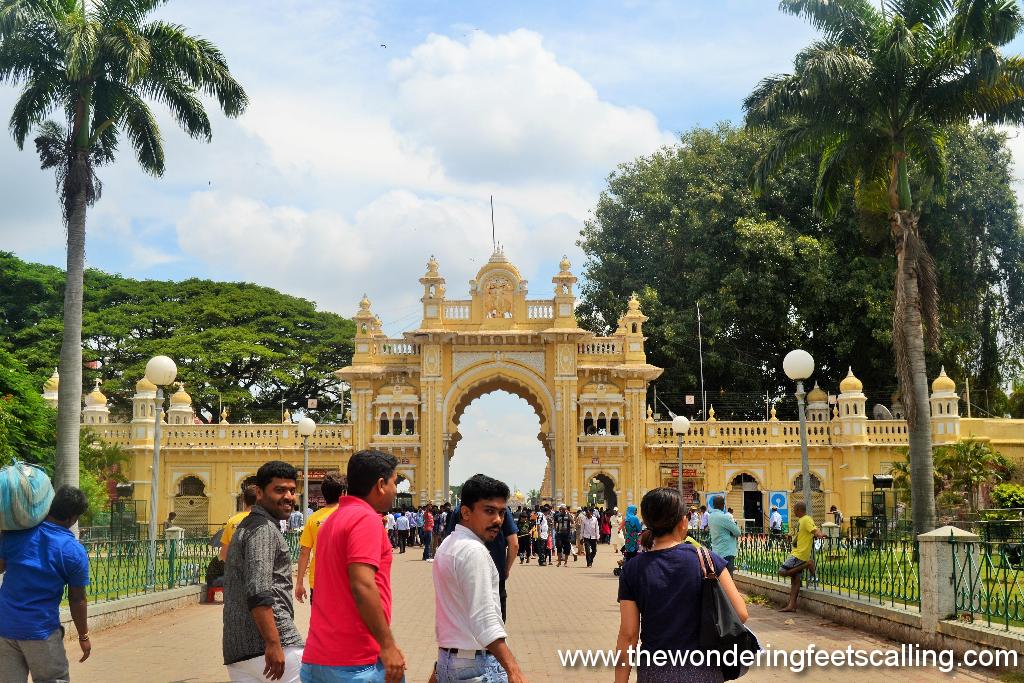 Mysore palace main gate