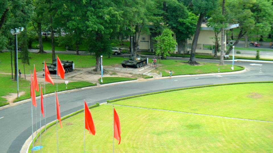 The Tanks Outside the Reunification Palace