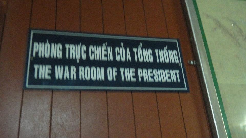 The War Room of the President WAR ROOM