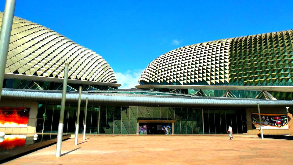 The Esplanade Theatres on the Bay esplanade