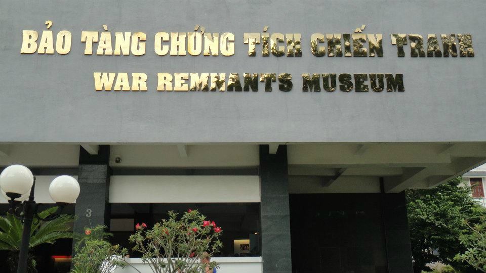 Entrance of the War Remnant Museum vietnam 1