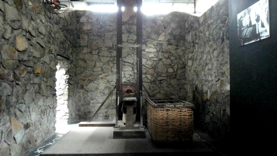 The Guillotine at the War Remnant Museum vietnam 15