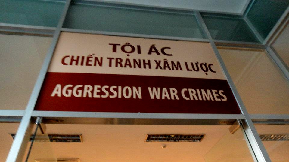 Aggression War Crimes at the War Remnant Museum vietnam 5
