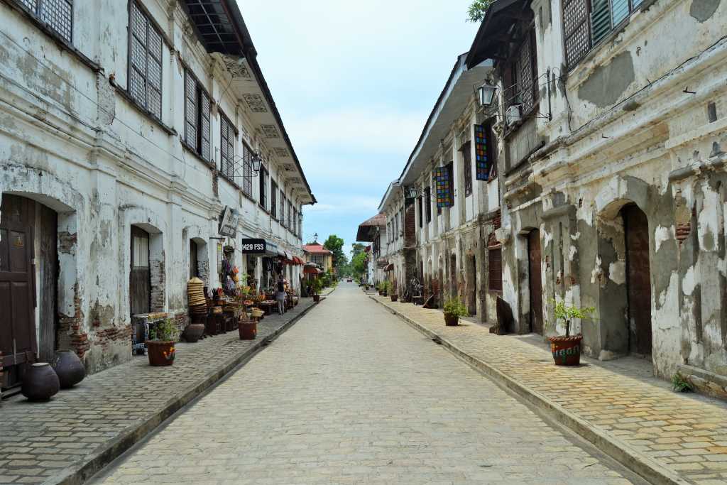 Vigan street traces back to the Spanish colonization