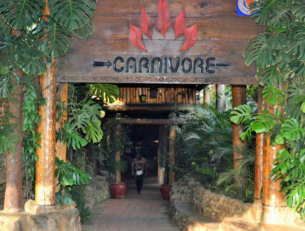 Carnivore Restaurant in Kenya